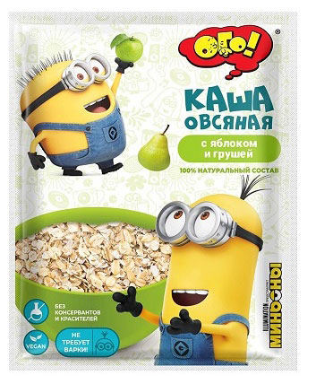 

Каша овсяная ОГО! яблоко-груша, 40 г