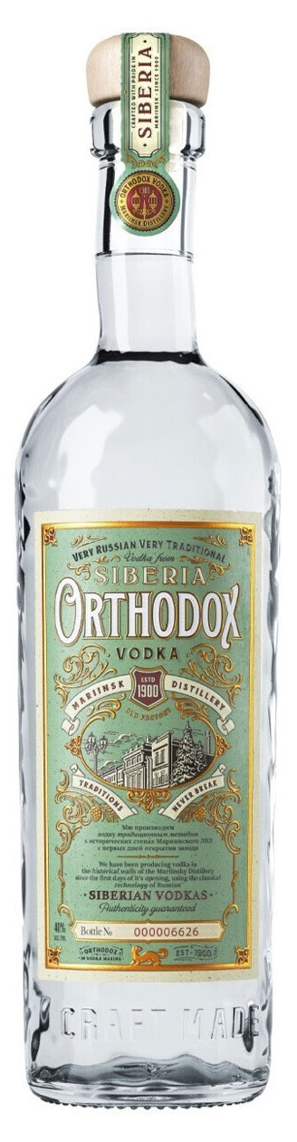

Водка Orthodox Россия, 1 л