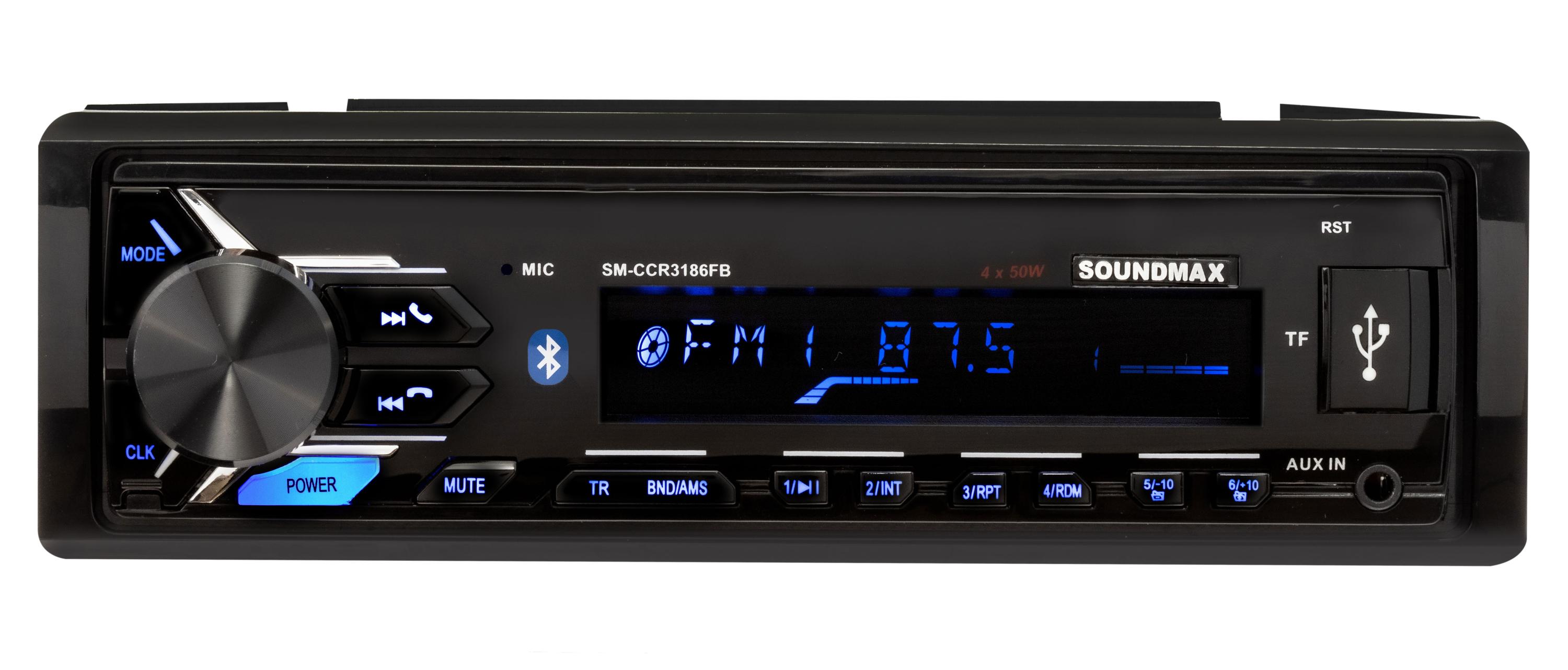

Автомагнитола Soundmax SM-CCR3186FB