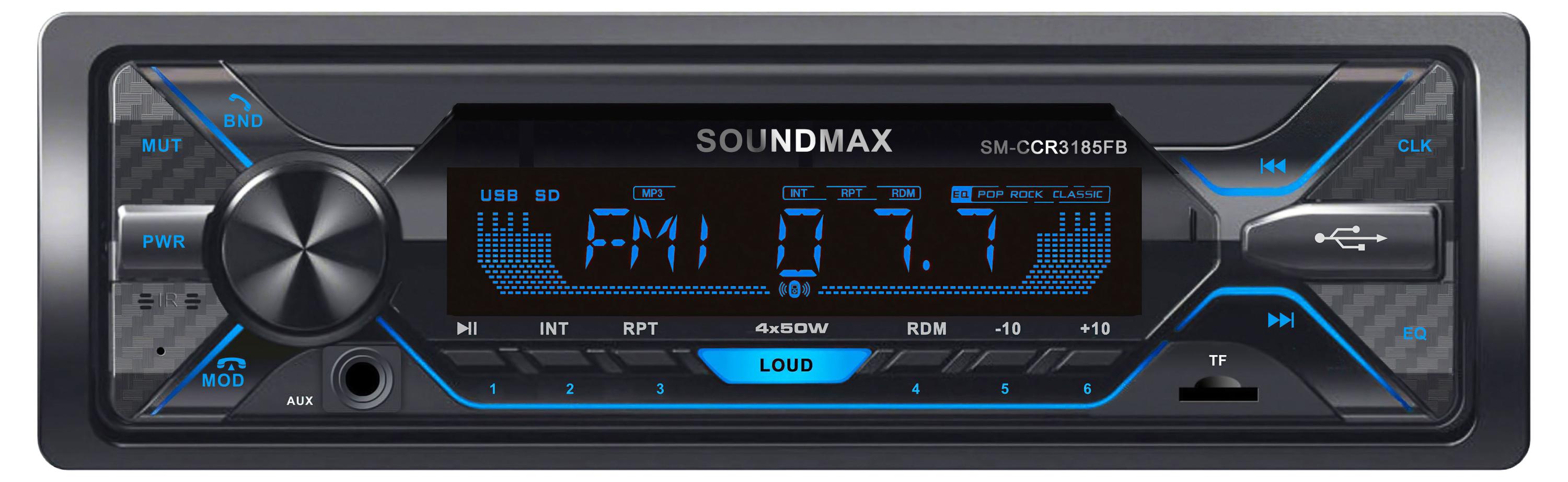 

Автомагнитола Soundmax SM-CCR3185FB