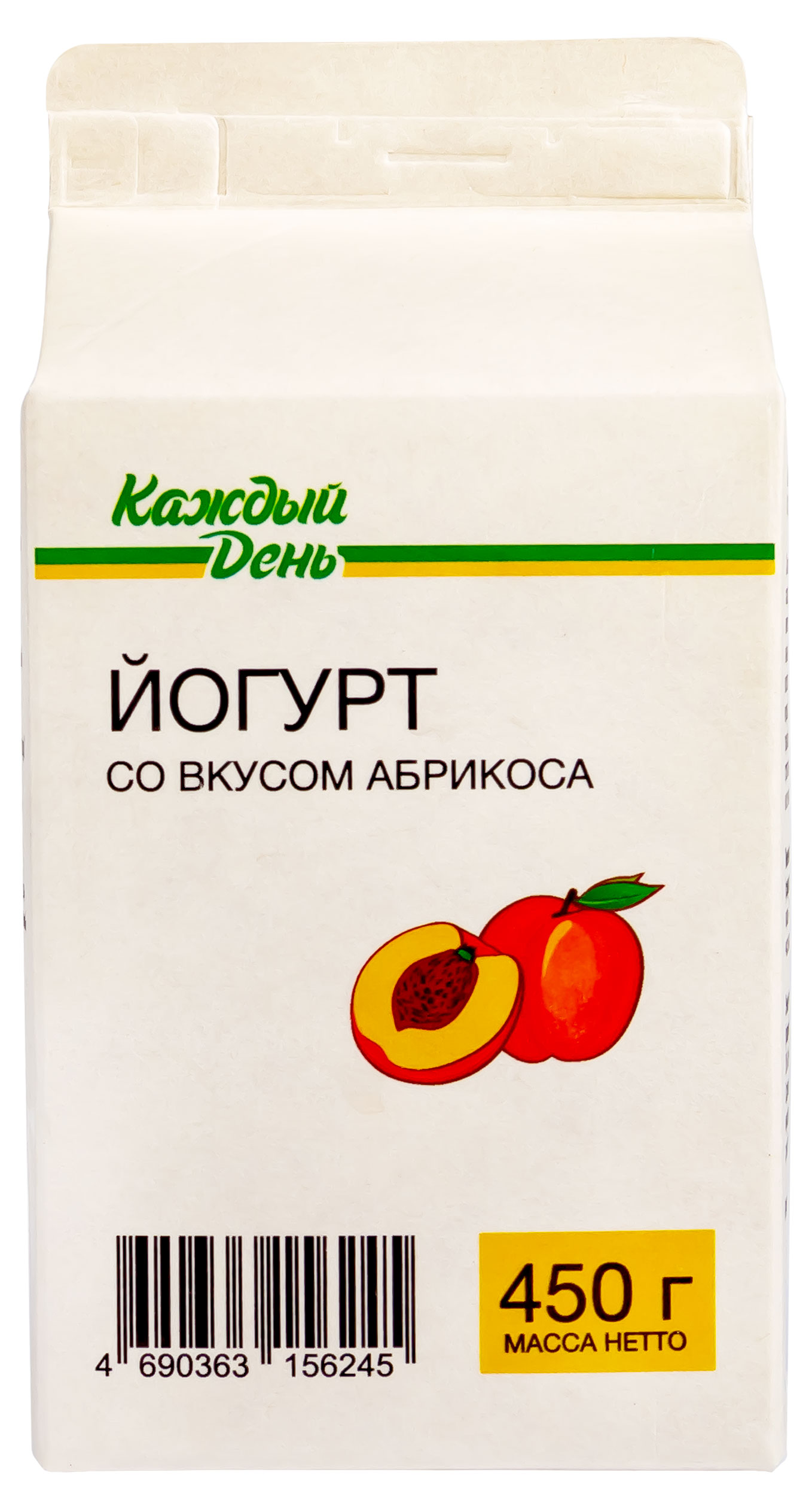 

Йогурт питьевой Каждый день с абрикосом 1,5%, 450 г