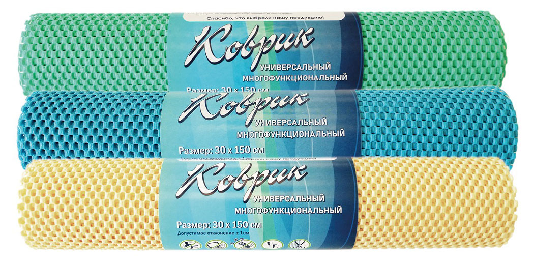

Коврик Вилина многофункциональный 30х150 см, 1 шт в ассортименте