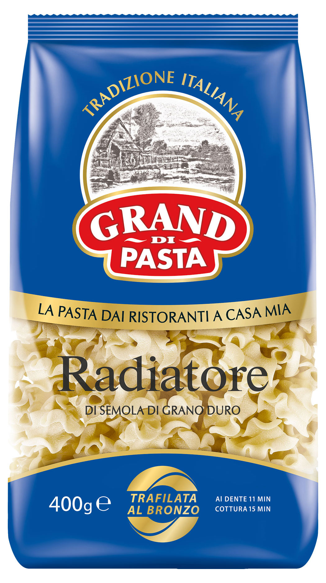 

Макаронные изделия Grand di Pasta Radiatore гребешки, 400 г
