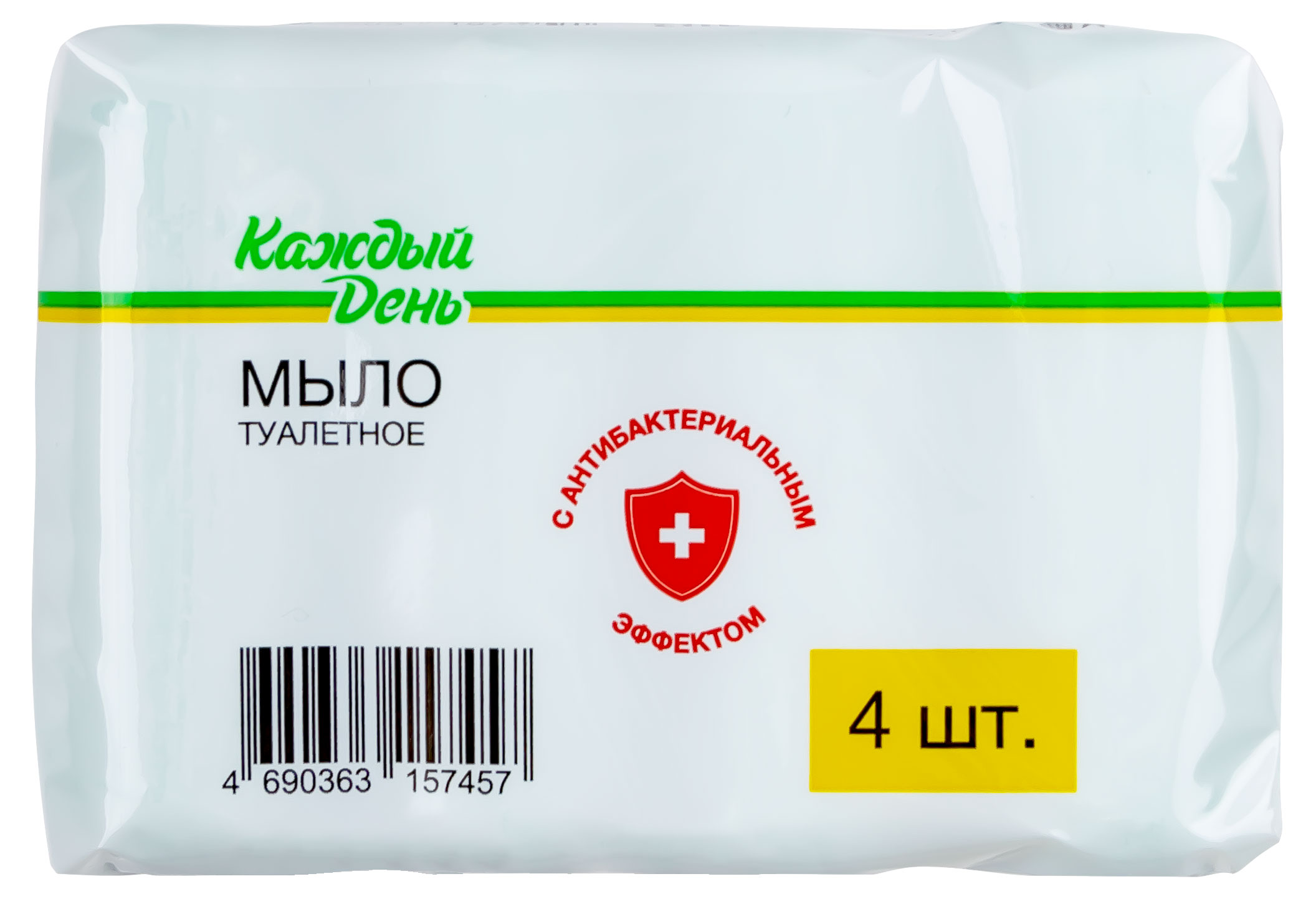 

Мыло Каждый день антибактериальное, 4х75 г
