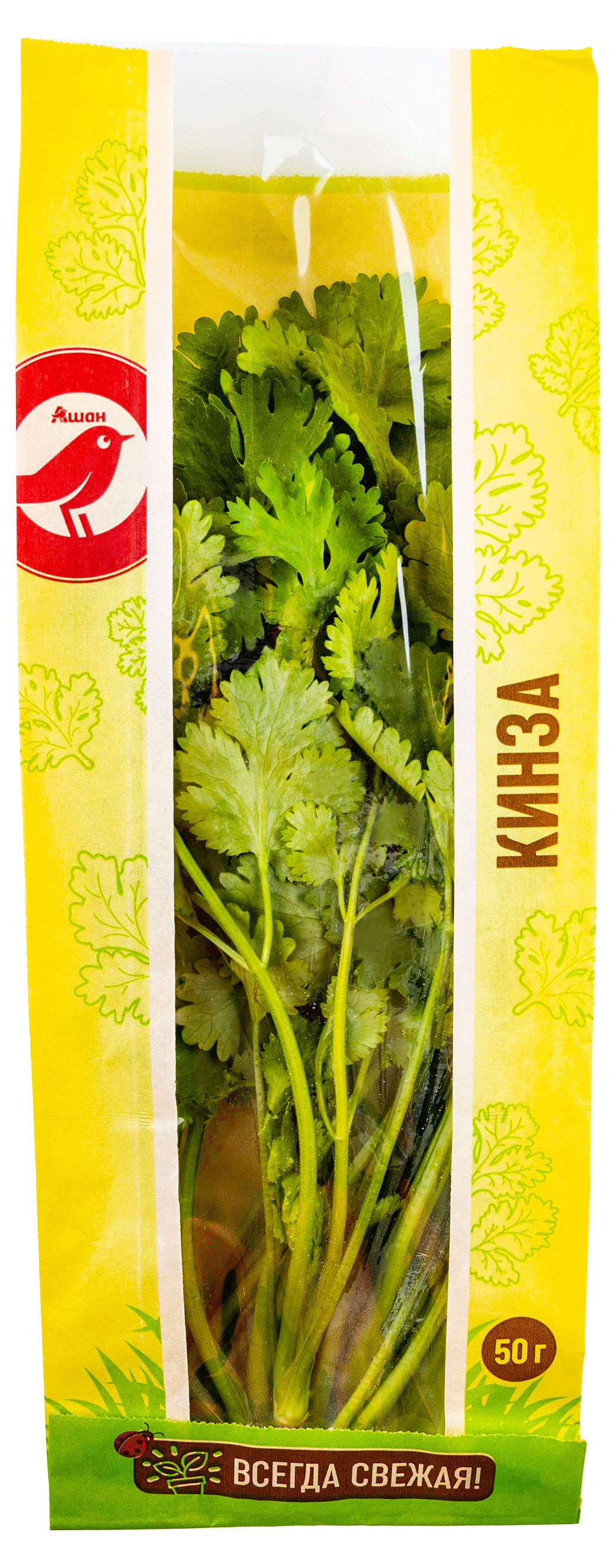 

Кинза АШАН Красная птица, 50 г