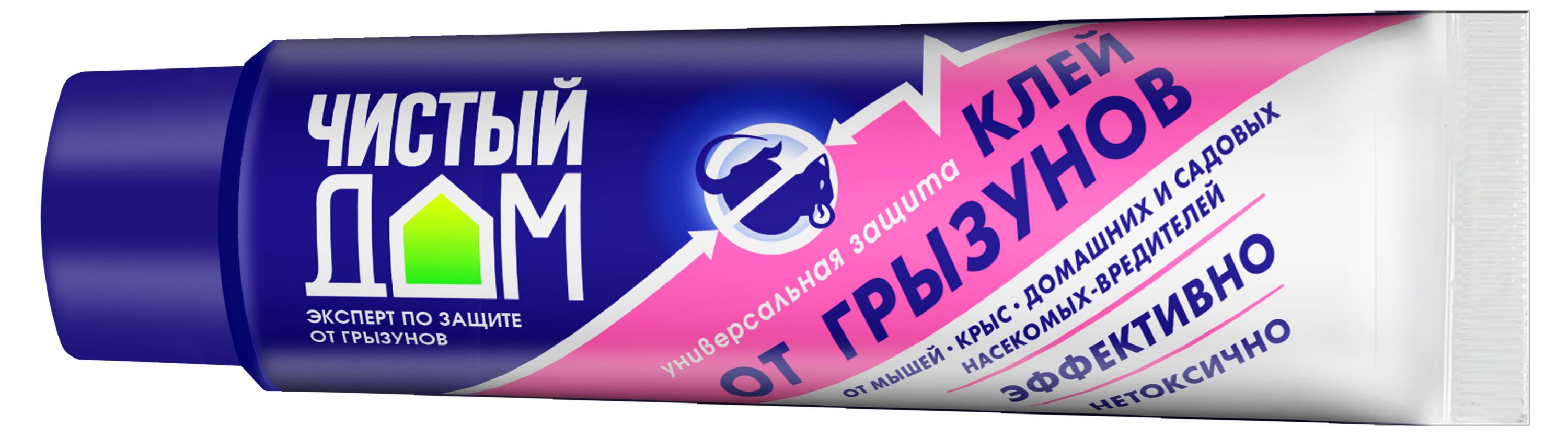 

Клей от грызунов Чистый дом, 60 г