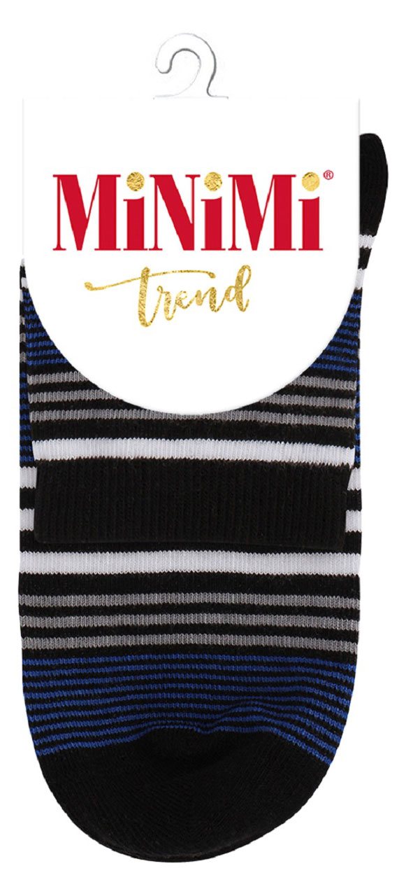 Изображение товара Носки женские Minimi Trend 4205 в полоску Blu, р. 35-38