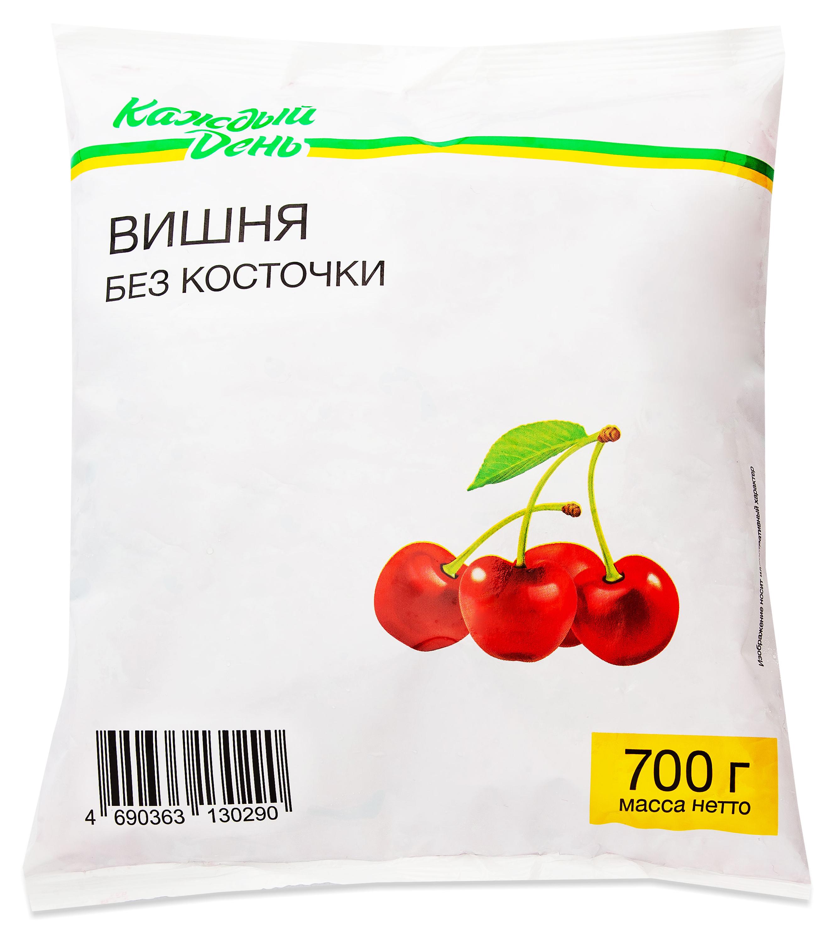 

Вишня без косточек Каждый день замороженная, 700 г
