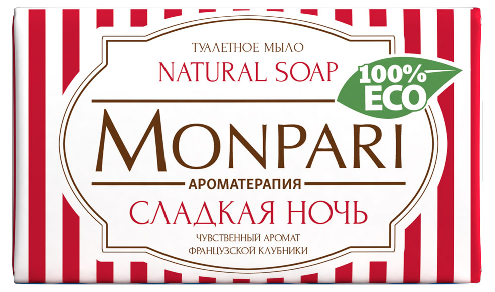 

Мыло туалетное Monpari Ароматерапия Сладкая ночь, 180 г