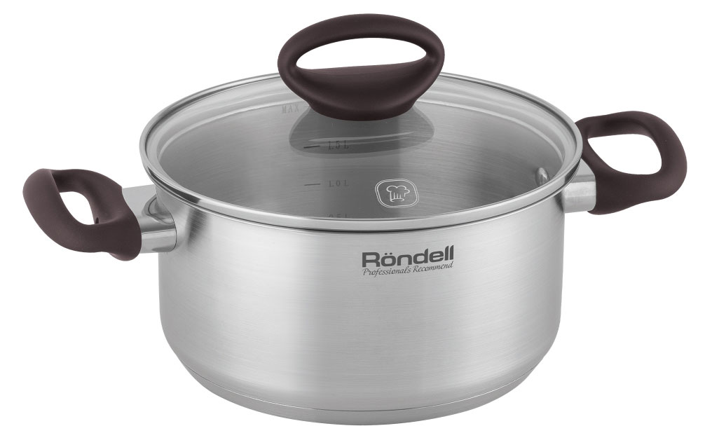 

Кастрюля Rondell Tierno с крышкой, 20 см 2,8 л
