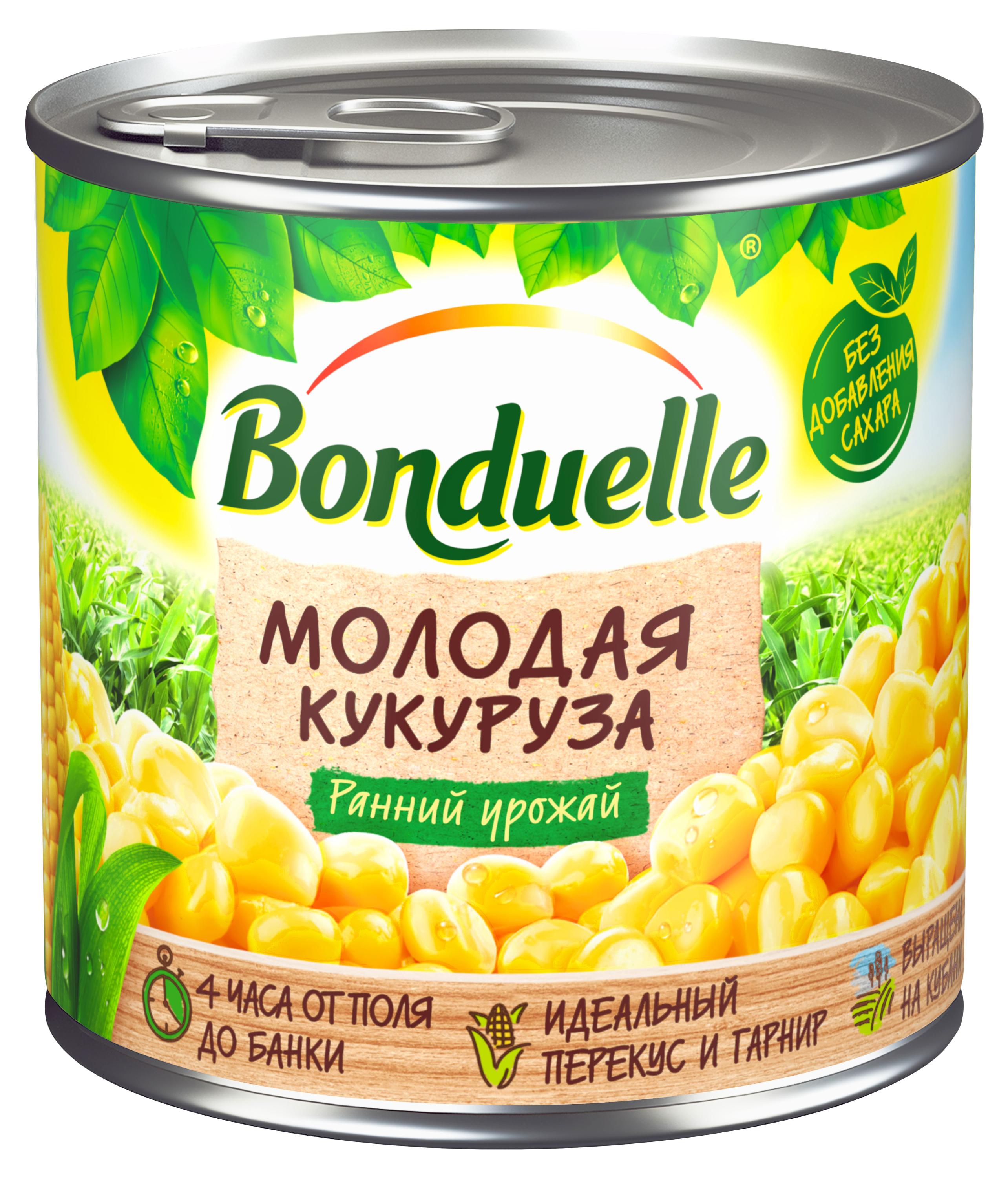 

Кукуруза BONDUELLE молодая, 340 г