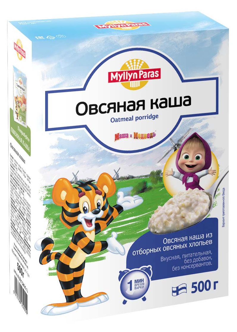 

Каша овсяная Myllyn Paras, 500 г