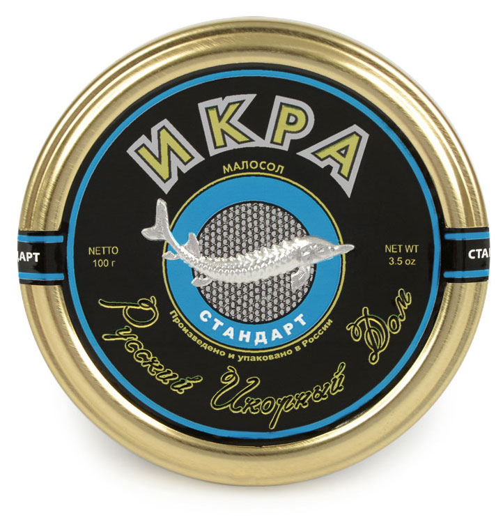 

Икра Русский икорный дом зернистая сибирского-ленского осетра, 100 г