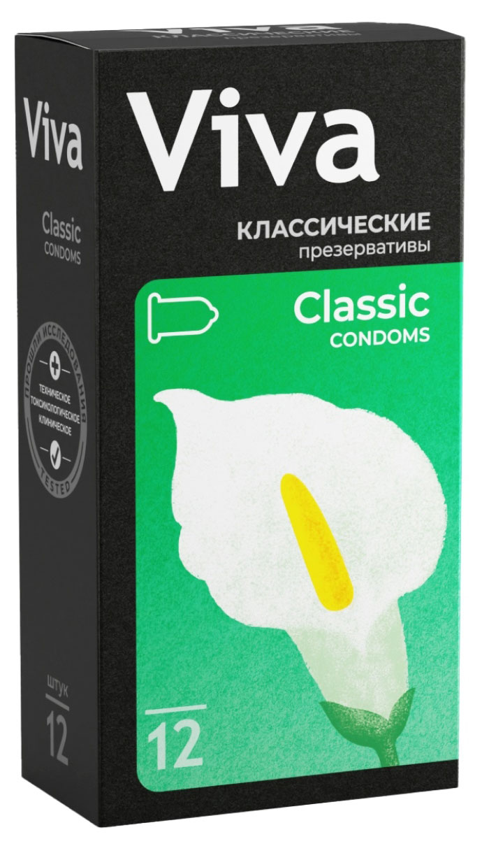 Изображение товара Презервативы Viva Классические, 12 шт