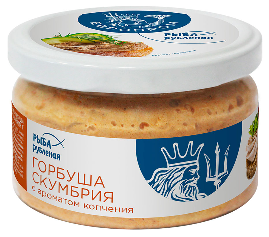 

Горбуша-Скумбрия Европром с ароматом копчения, 180 г
