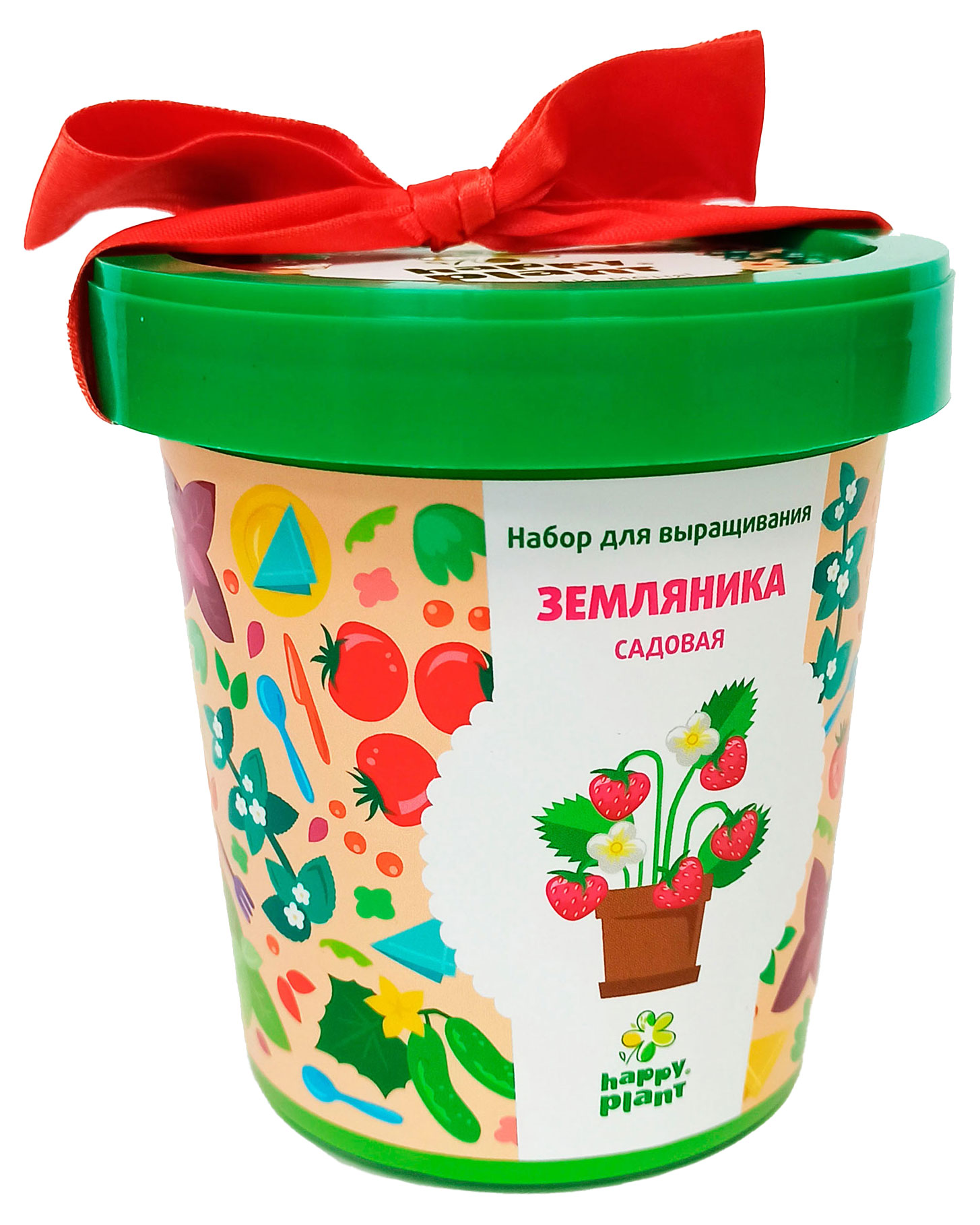 

Горшок Happy Plant Земляника садовая