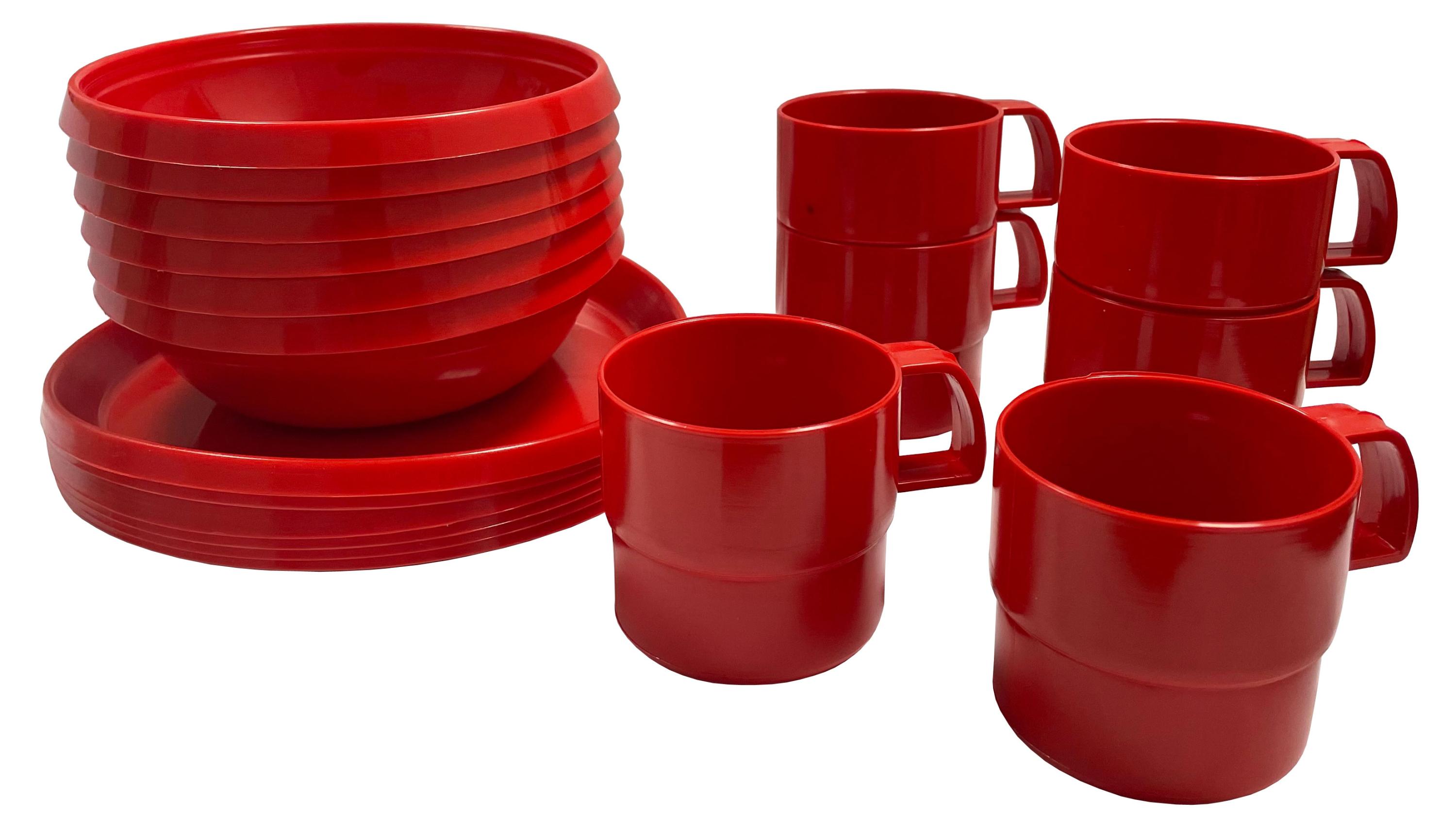 

Набор посуды дачный, 6 персон