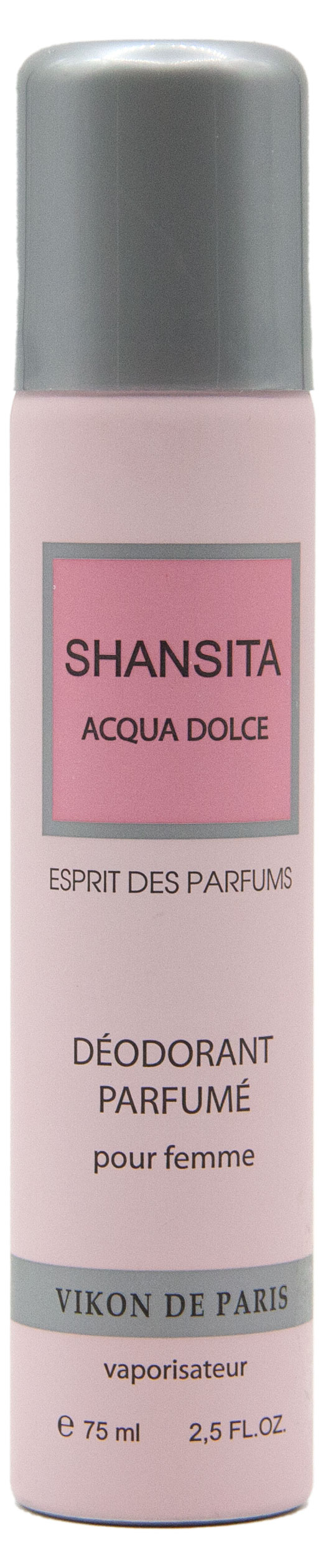 

Дезодорант Новая Заря Shansita Aqua Dolce парфюмированный, 75 мл