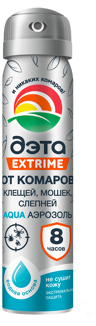 

Аэрозоль от комаров Дэта Aqua Профессиональный, 75 мл
