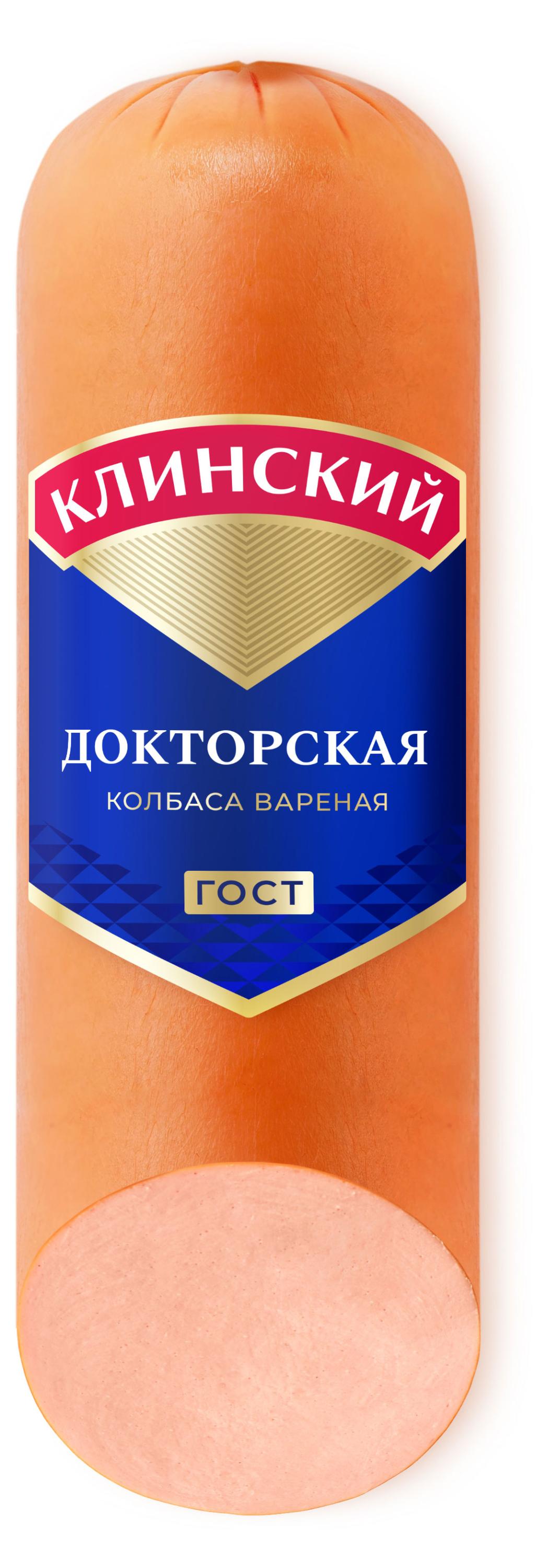 Изображение товара Колбаса «Клинский МК» Докторская вареная, 450 г