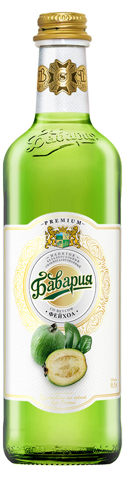 Изображение товара Напиток газированный «Бавария» Premium фейхоа, 500 мл