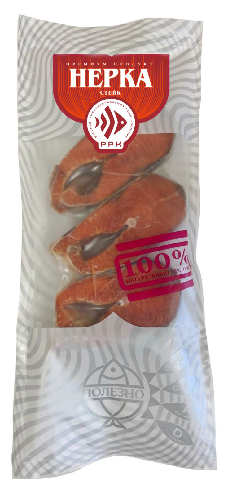 

Нерка замороженная РРК стейк, 500 г