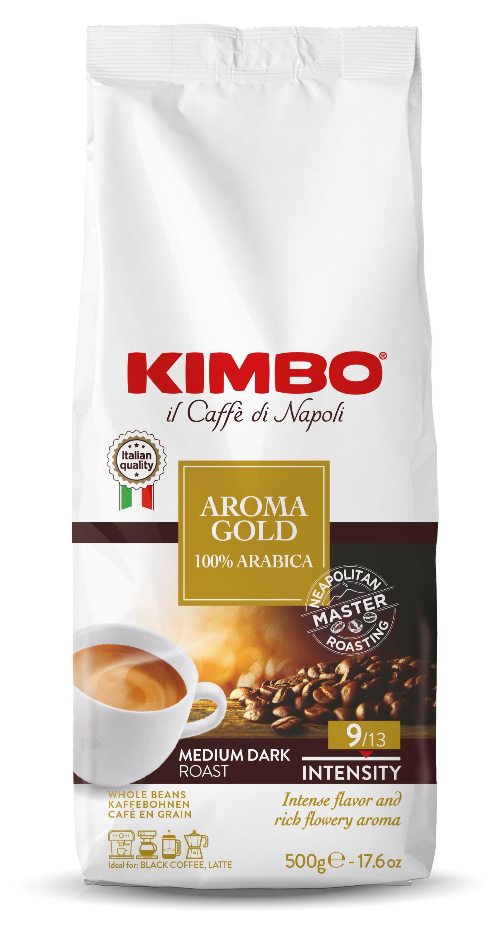 

Кофе в зернах Kimbo gold, 500 г