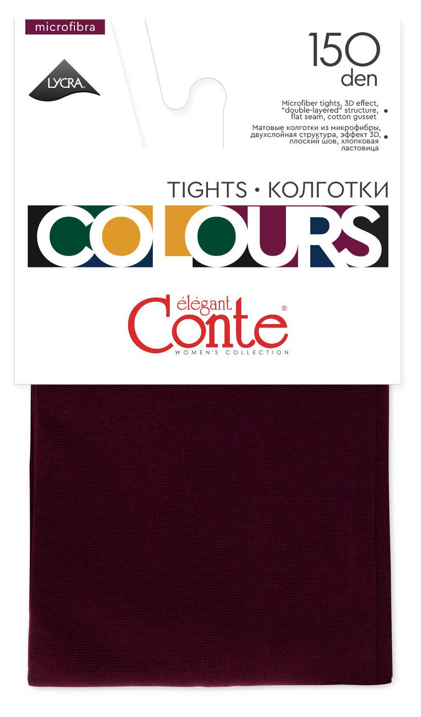 

Колготки женские Conte Elegant Ce Colours 150 den Marsala, размер 4