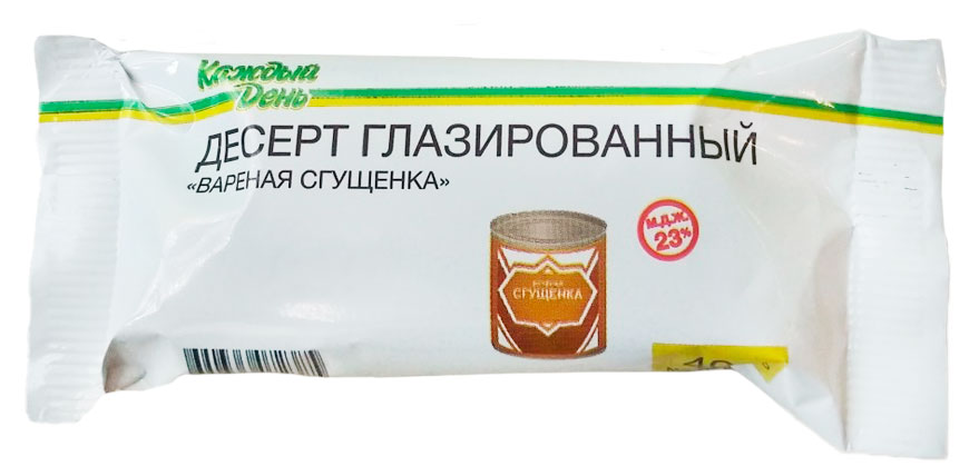 

Сырок Каждый день глазированный вареная сгущенка, 40 г