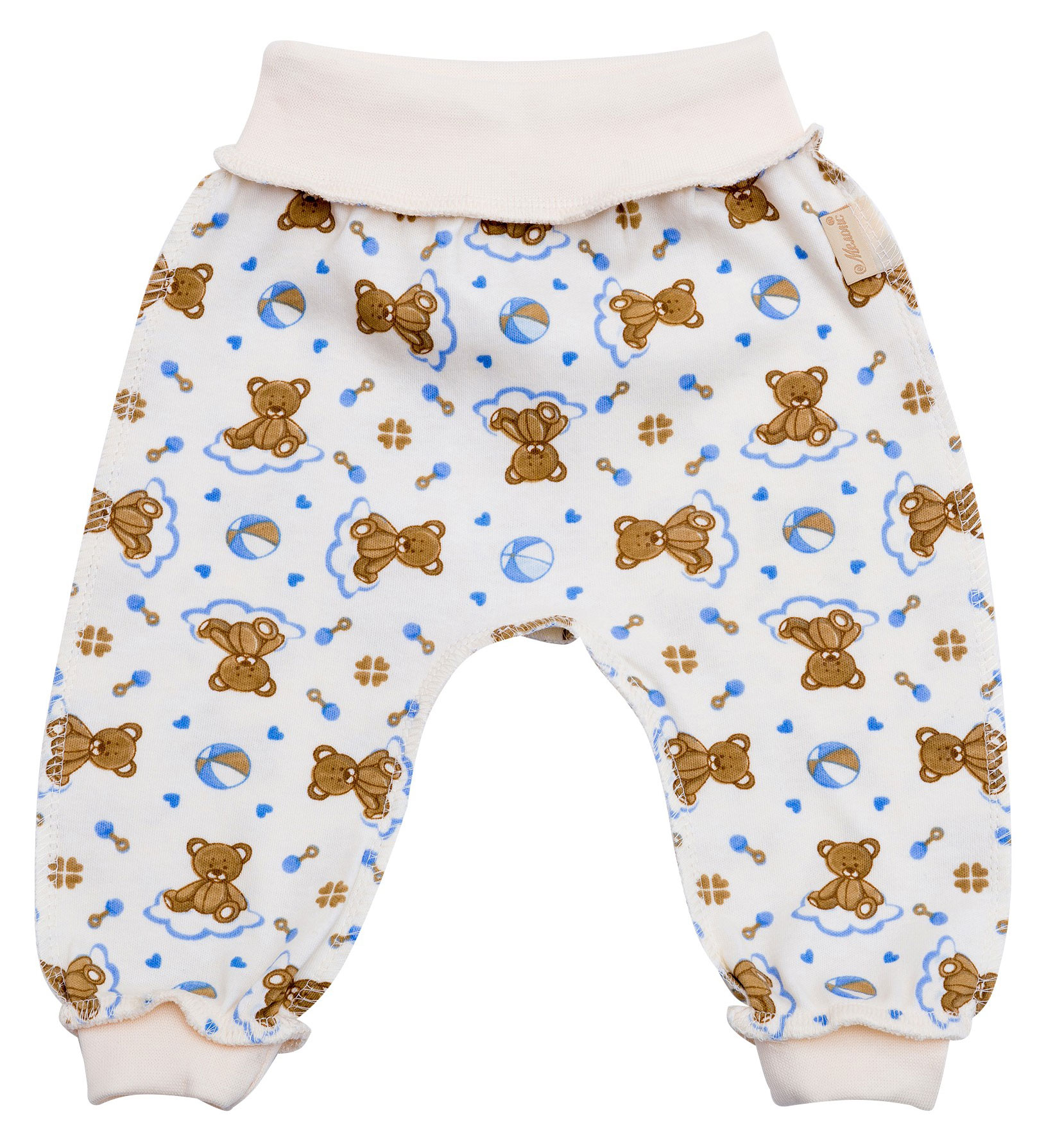 

Ползунки Мелонс без следа футер, размер 68