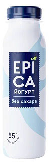 

Йогурт питьевой EPICA Натуральный без сахара 2,9% БЗМЖ, 260 мл