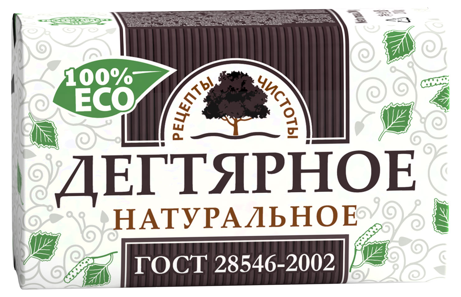 

Мыло кусковое Рецепты Чистоты Дегтярное, 200 г