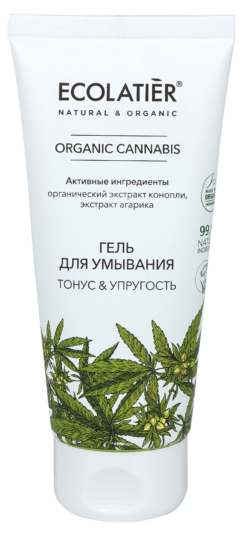 

Гель для умывания Ecolatier ORGANIC CANNABIS, 100 мл