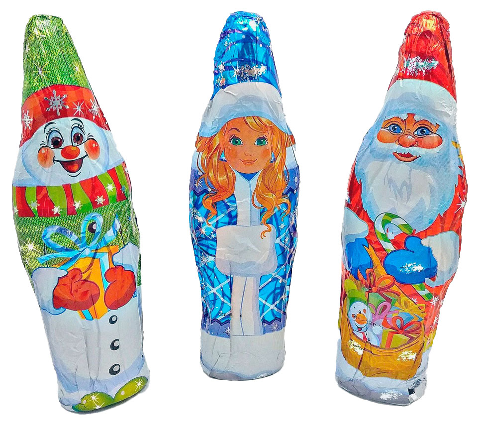 

Шоколад фигурный Шоколадный Мир Ассорти, 40 г