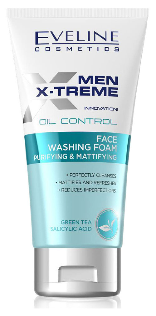 

Пенка для умывания Eveline Cosmetics Men x-treme Очищающе-матирующая, 150 мл