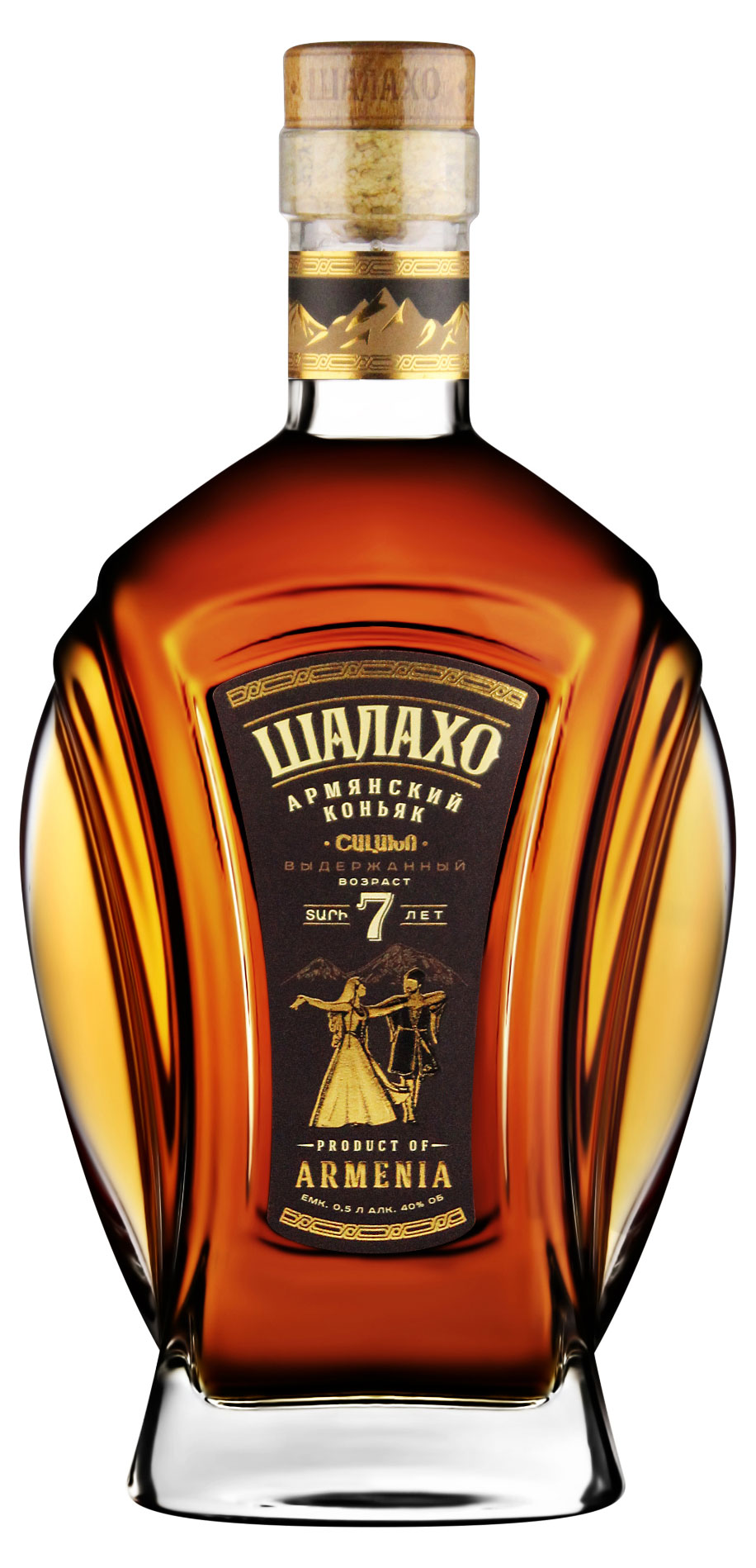 

Коньяк Шалахо 7 лет Армения, 0,5 л