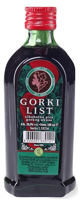 

Ликер Gorki List Сербия, 1 л