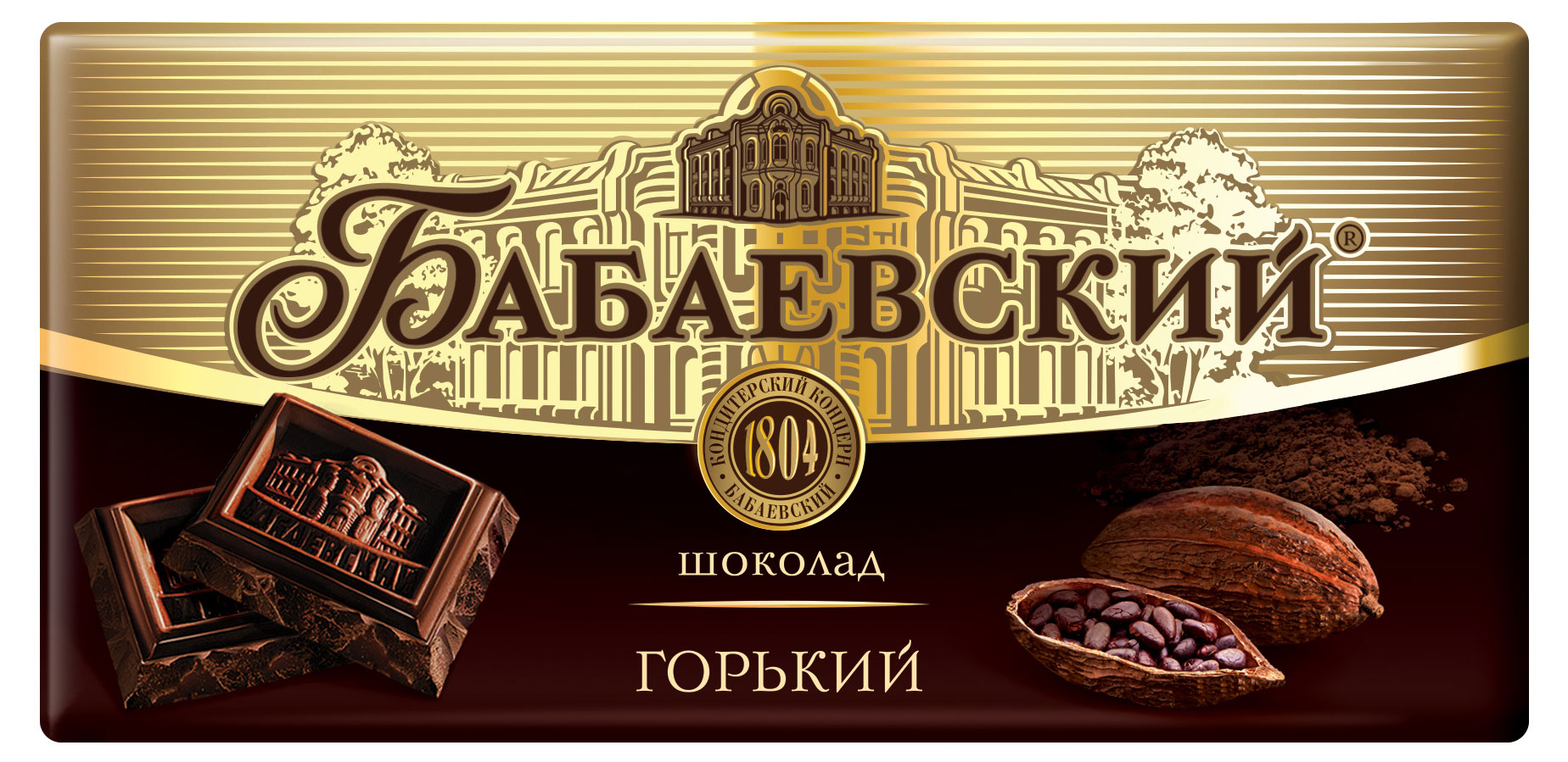 

Шоколад Бабаевский горький, 90 г