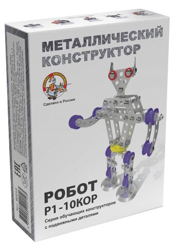 

Конструктор металлический Десятое королевство Робот с подвижными деталями