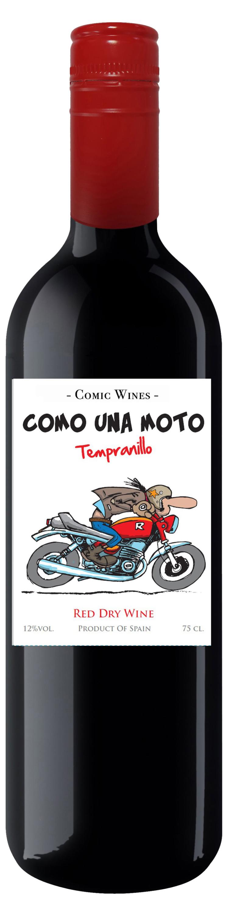 

Вино Como Una Moto красное сухое Испания, 0,75 л