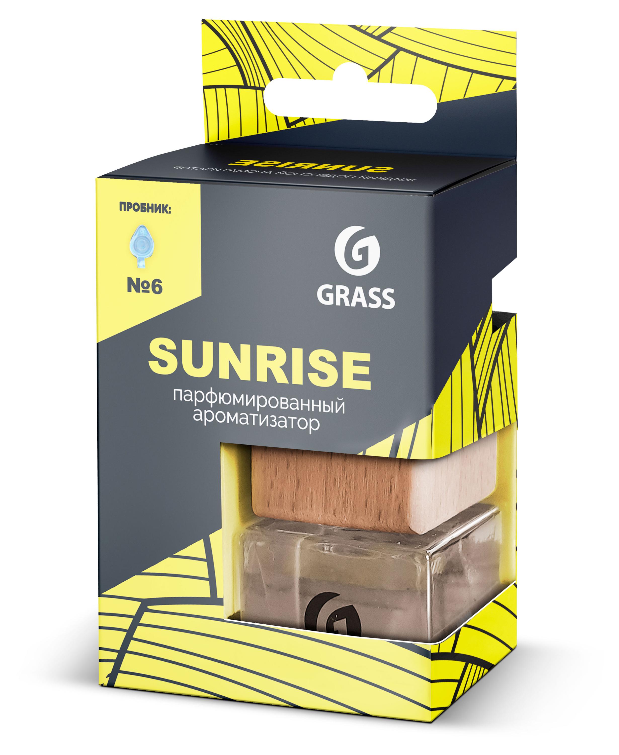 

Ароматизатор Grass жидкий подвесной Sunrise