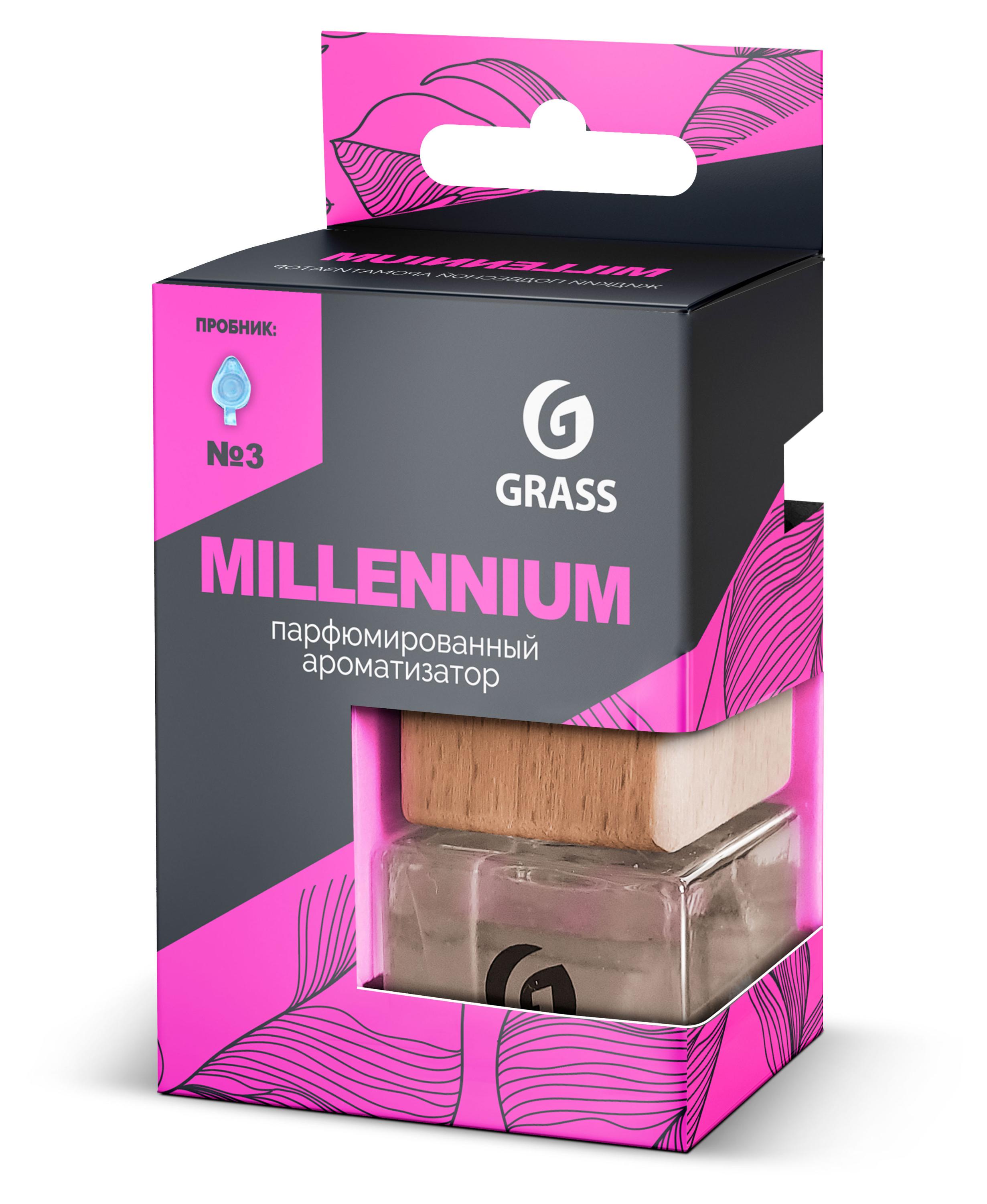 

Ароматизатор Grass жидкий подвесной Millennium