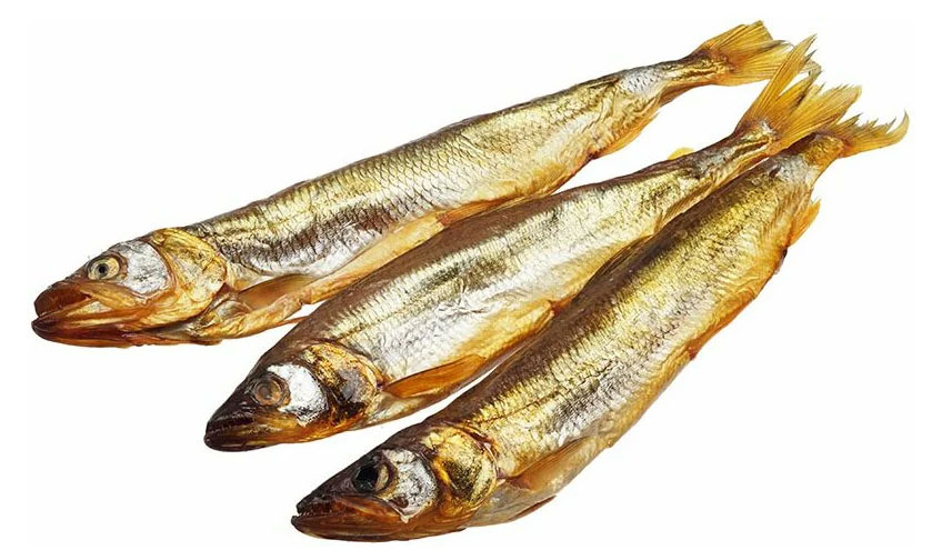 

Корюшка Олива Азиатская горячего копчения неразделанная, вес