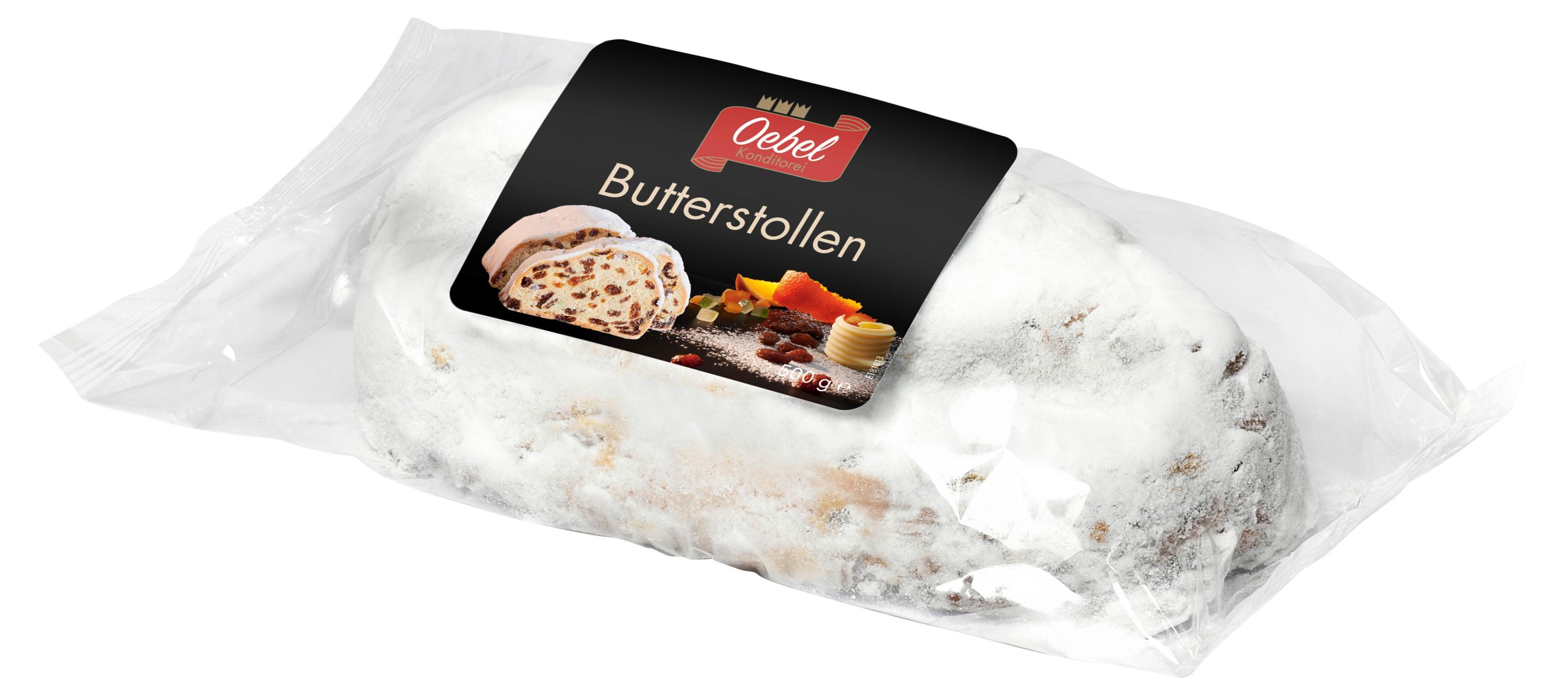 

Штоллен Рождественский Oebel Butter stollen сливочный, 500 г