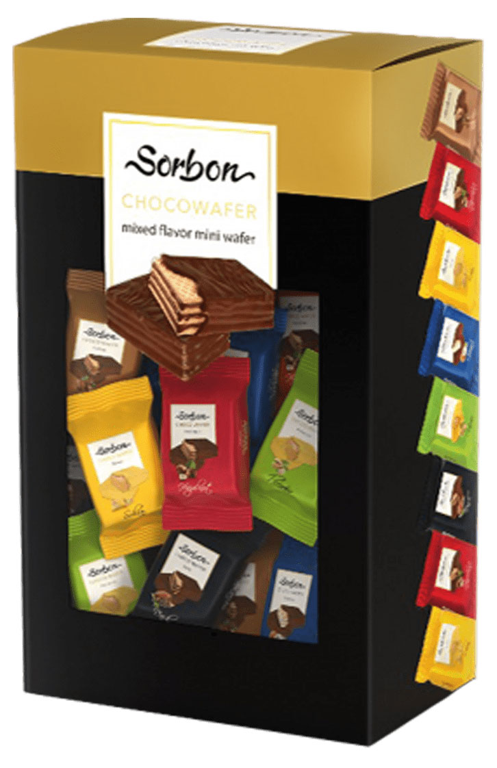 

Мини-вафли Sorbon хрустящие Ассорти, 300 г