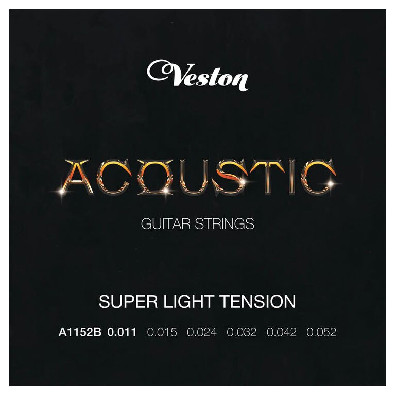 

Струны для акустической гитары VESTON A1152B