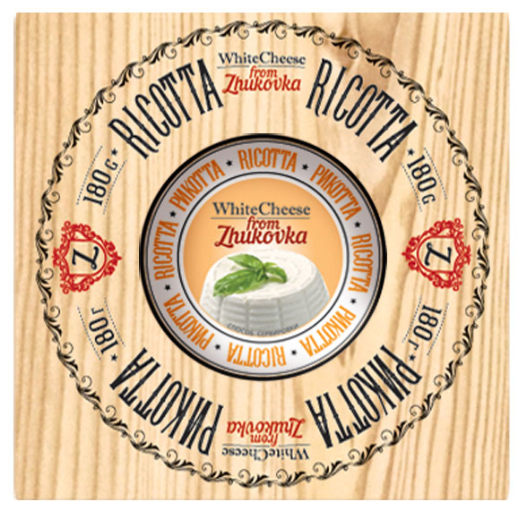 

Сыр мягкий сывороточный WhiteCheese from Zhukovka Рикотта БЗМЖ, 180 г