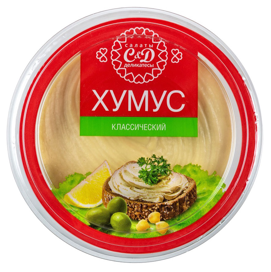 

Хумус Салаты&Деликатесы классический, 200 г