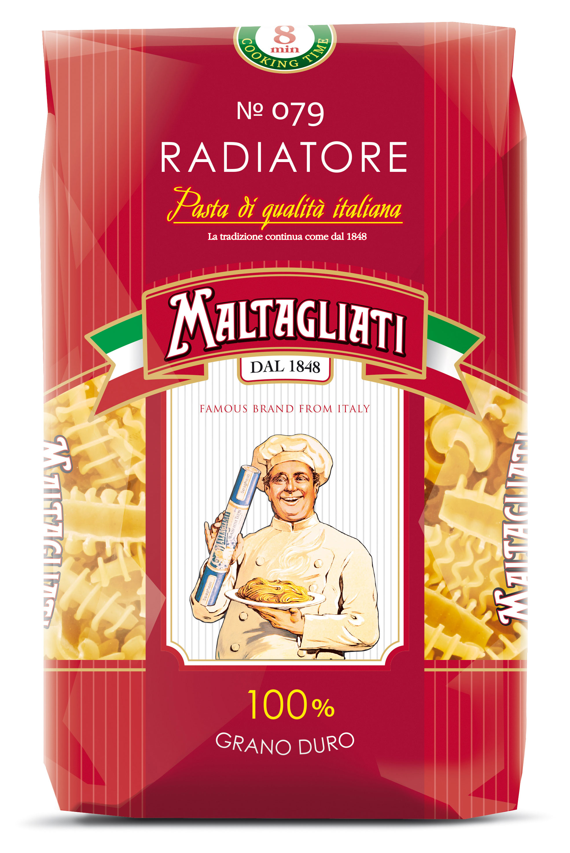 

Макаронные изделия Maltagliati Радиаторе, 450 г