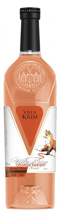 

Вино Villa Krim Orange Fox Bay белое сухое Россия, 0,75 л